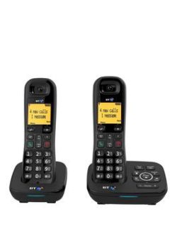 Bt Bt1600 Twin Digital Cordless Telephone With Answering Machine
